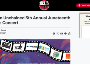 Concerts Imagination Unchained 5th Annual Juneteenth Experience Concert