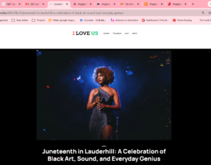 Juneteenth in Lauderhill: A Celebration of Black Art, Sound, and Everyday Genius