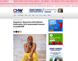 https://www.caribbeannationalweekly.com/community-news/guyanese-american-artist-dionne-polite-joins-2025-juneteenth-concert-in-lauderhil/