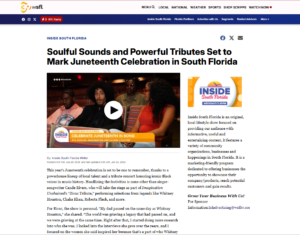 Soulful Sounds and Powerful Tributes Set to Mark Juneteenth Celebration in South Florida