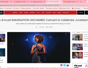 5th Annual IMAGINATION UNCHAINED Concert to Celebrate Juneteenth